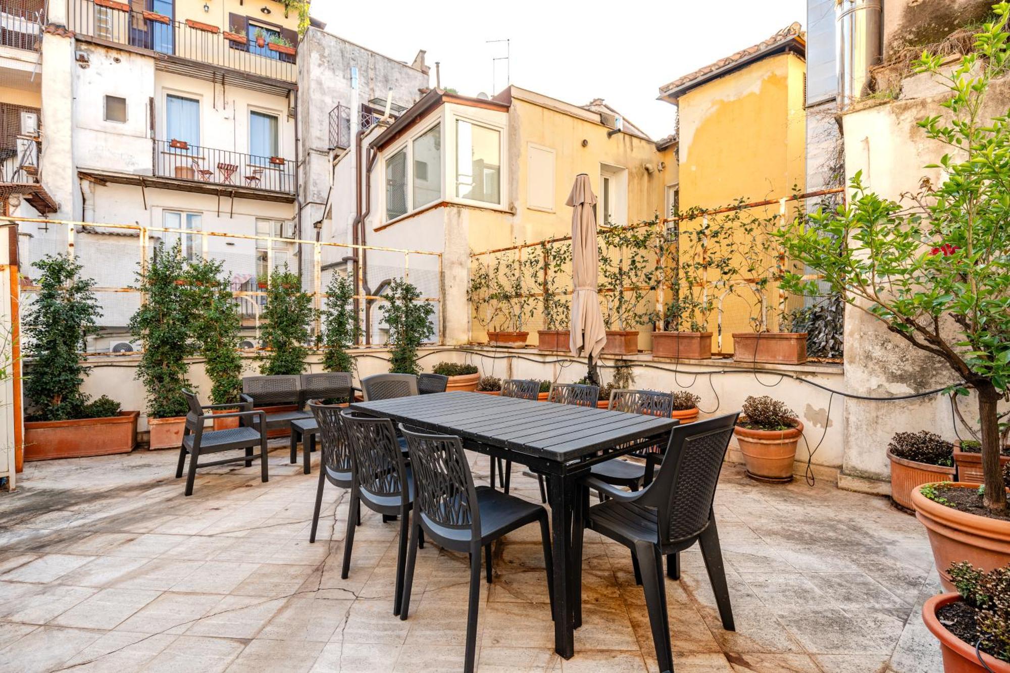 Apartamento Casa Storica 4bdr Con Terrazza A Campo De Fiori *
